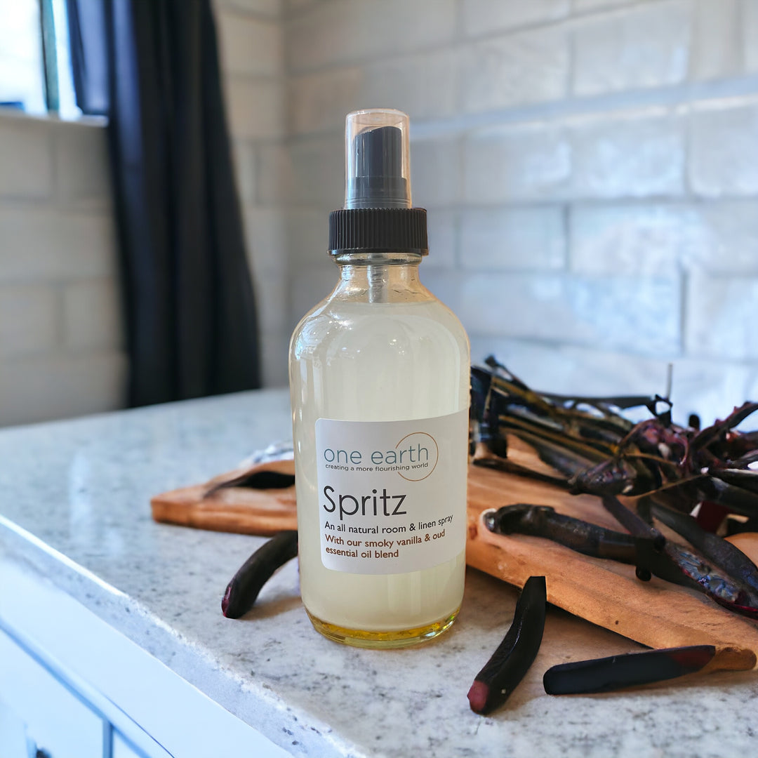 Spritz Room & Linen Spray (Smoky, Vanilla + Oud)