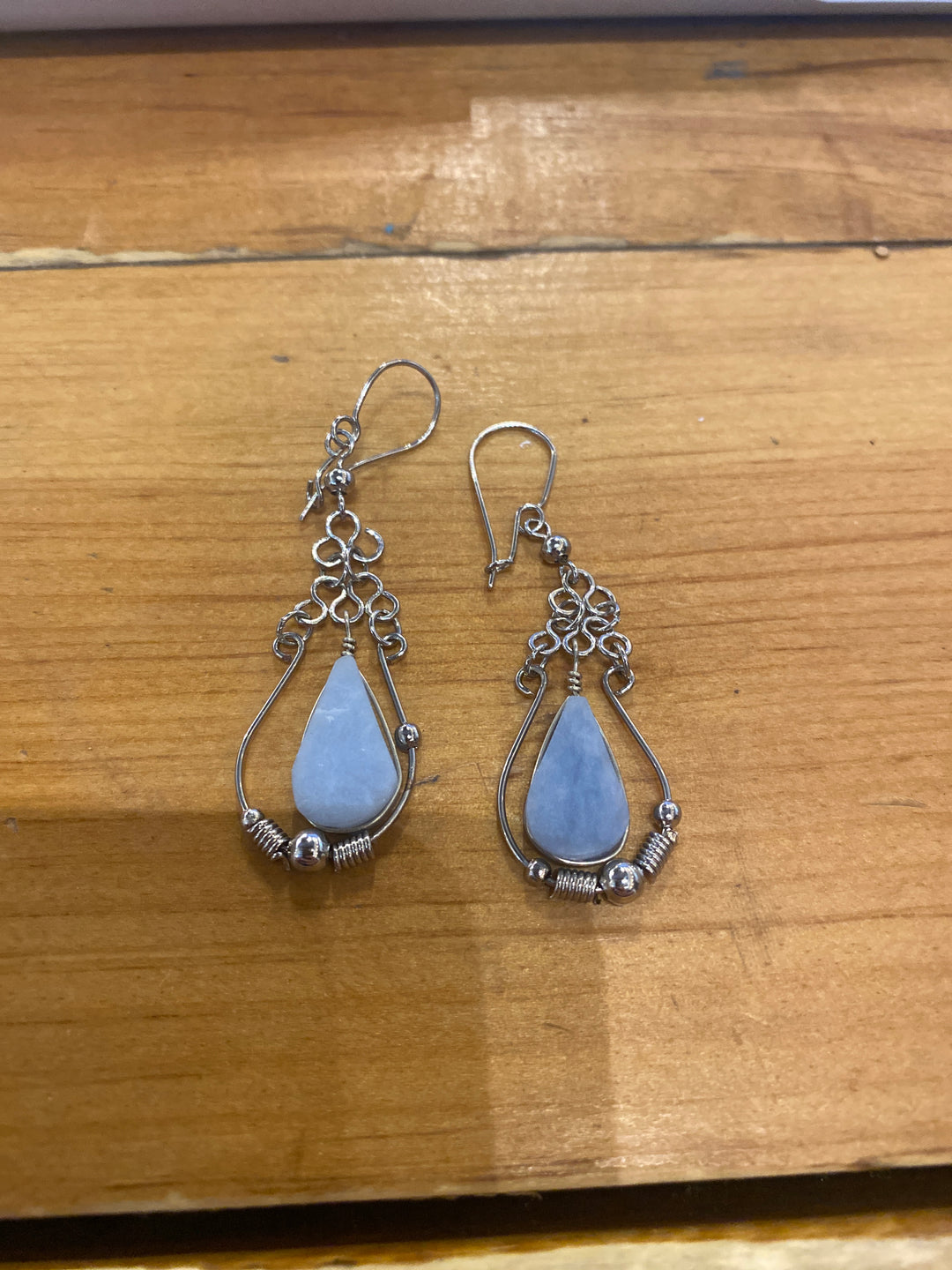 Handmade Peruvian Stone Earrings