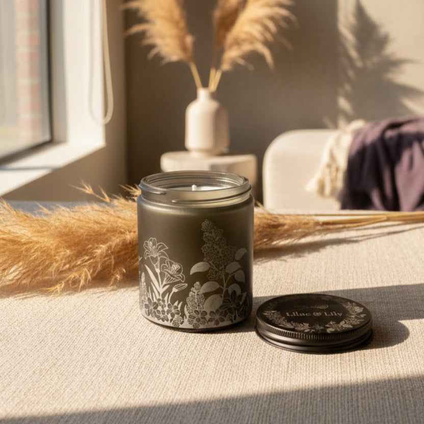 Soy Candle- Lilac + Lily