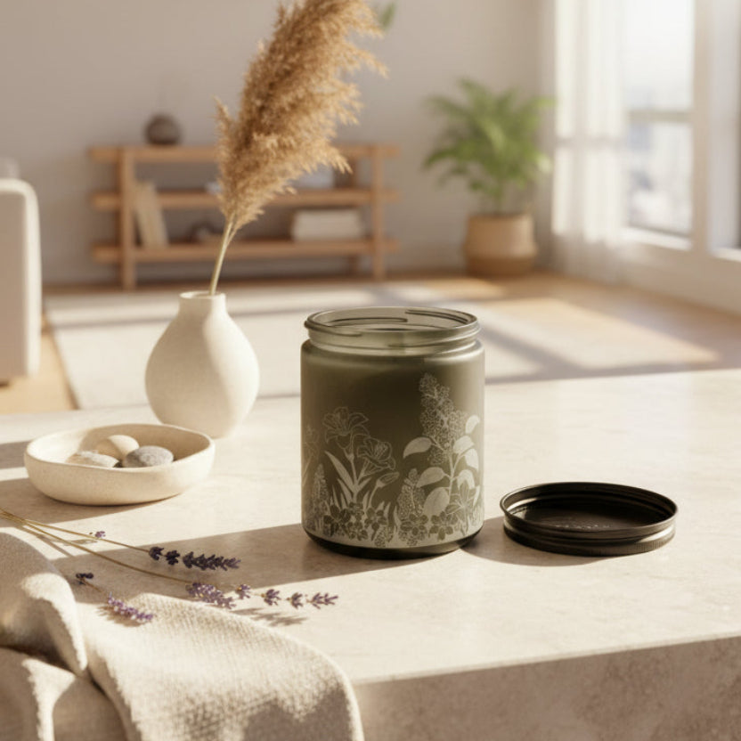 Soy Candle- Lilac + Lily