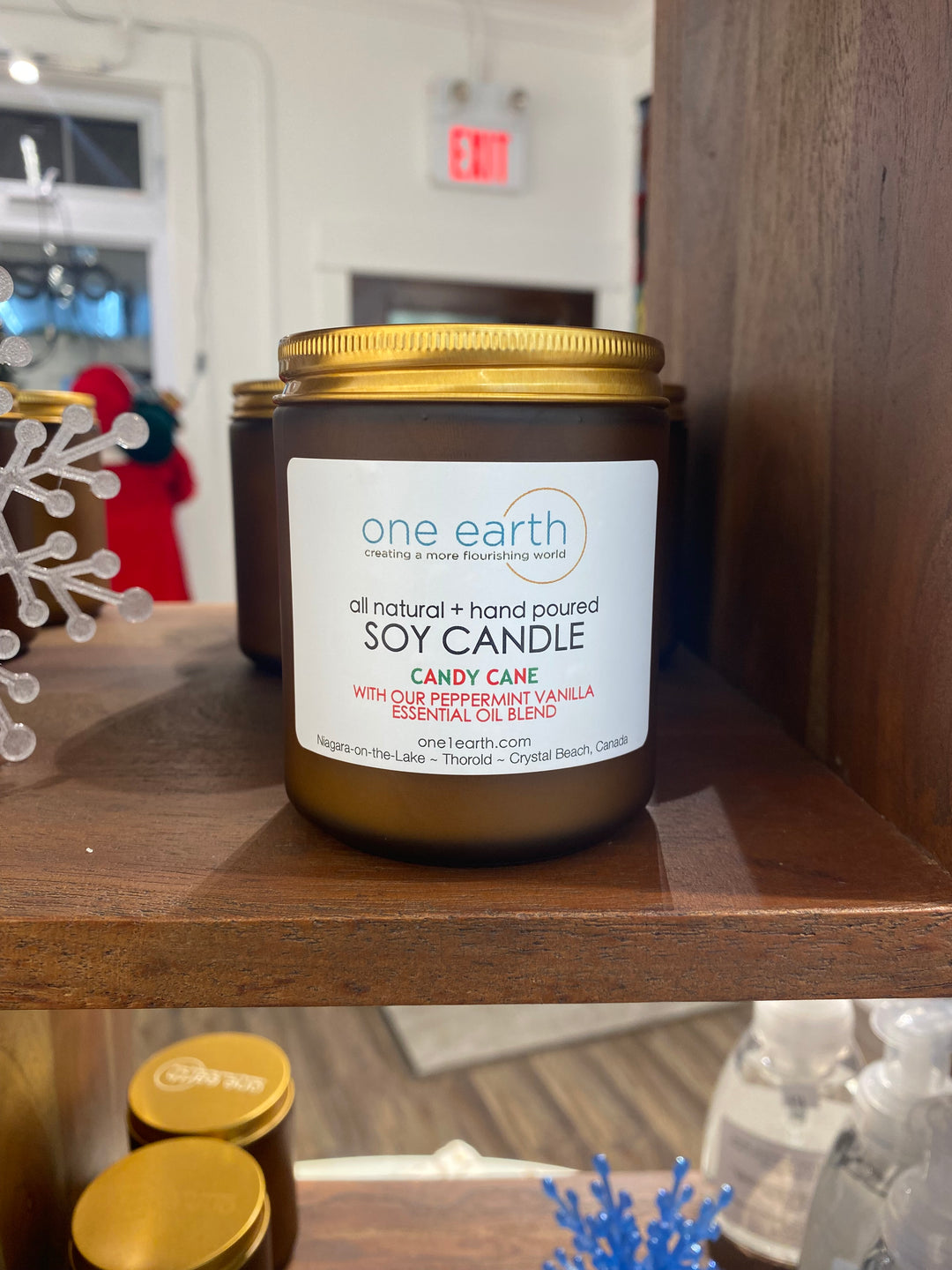 Soy Candle- Candy Cane