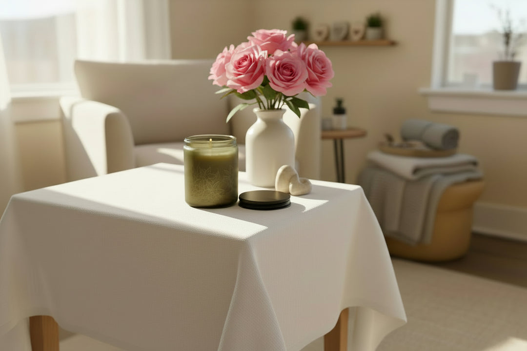 Soy Candle- Love (Creme Brûlée)