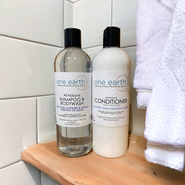 Shampoo/Bodywash- Lavender & Vanilla (RELAX)