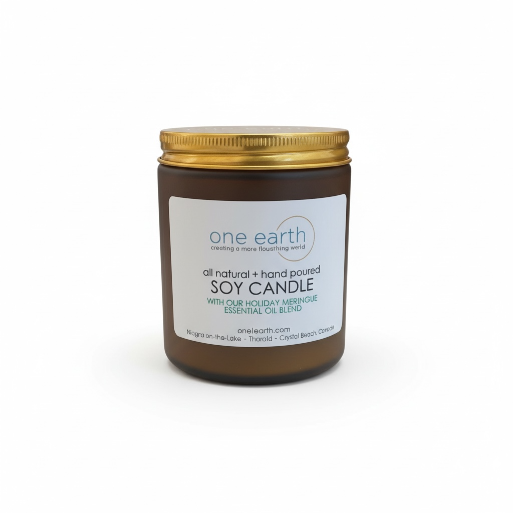 Soy Candle- Holiday Meringue