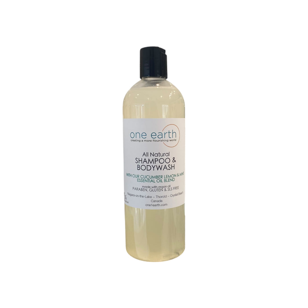 Shampoo/Bodywash- Cucumber, Lemon & Peppermint (REFRESH)