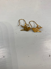 Bird Earrings (Gold Colour)