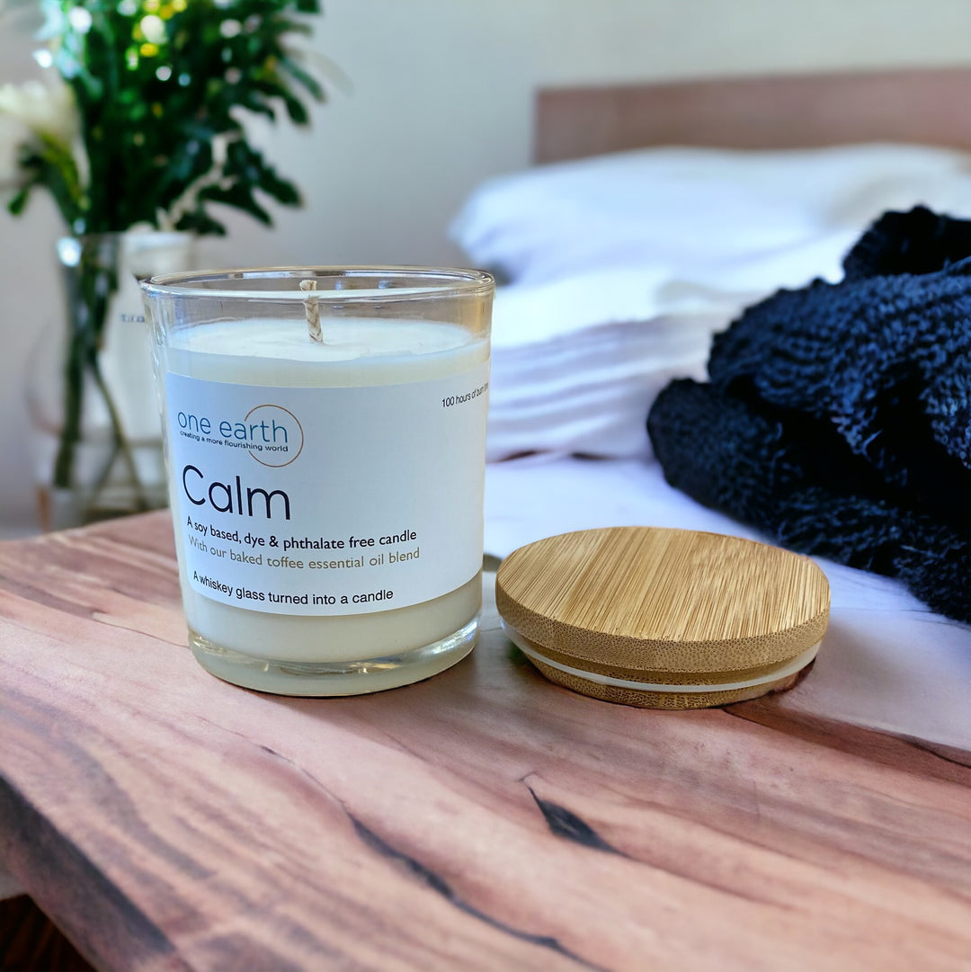 Calm Soy Candle (baked toffee)