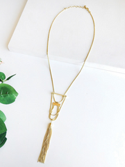 Drop Tassel Necklace