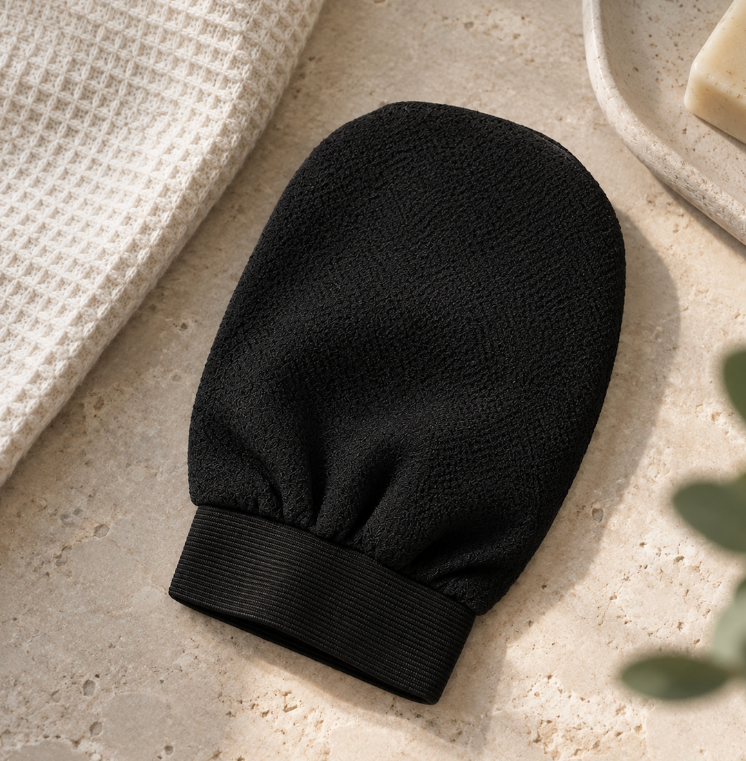 Kessa Exfoliating Glove | Black