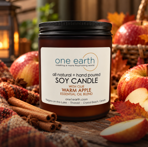 Soy Candle- Warm Apple