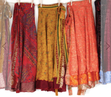 Sari Wrap Skirt/Dress